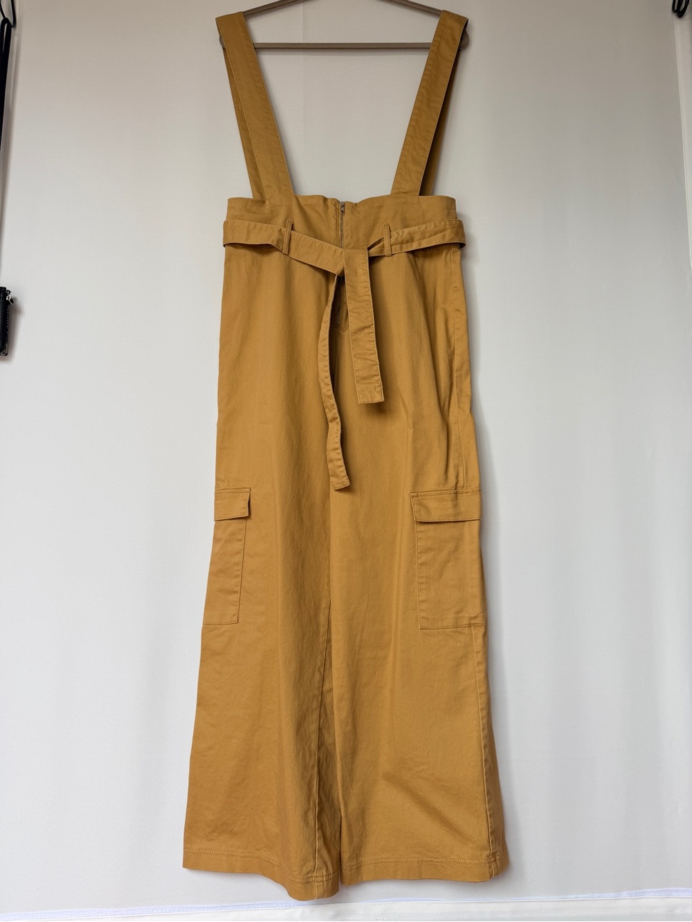 Like an Angel Cargo Suspender Jumpsuit Overalls L – Wide Leg Utility